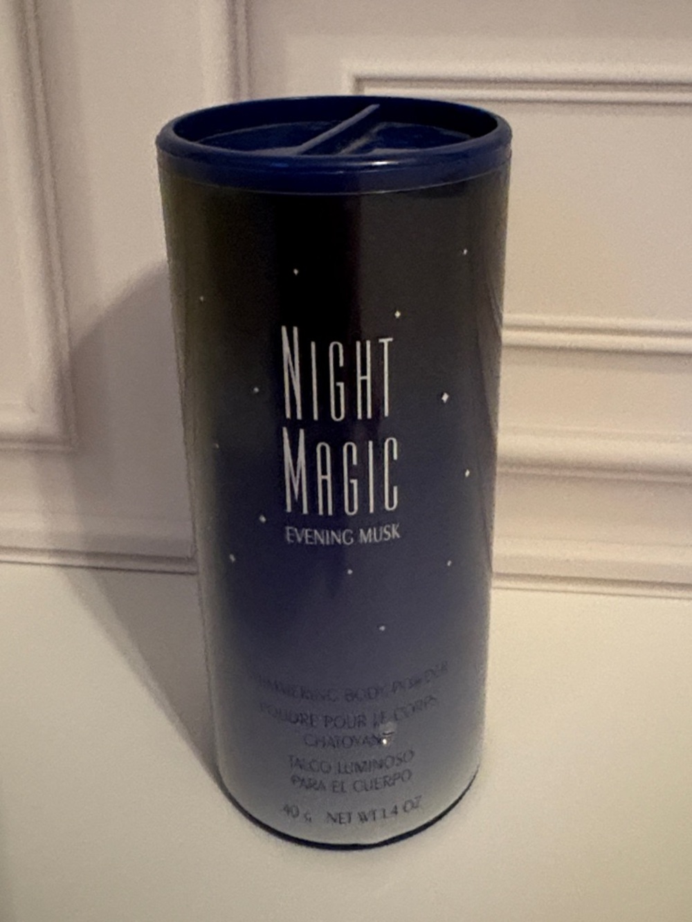 New Avon Night Magic Evening Musk Shimmering Body Powder 40g